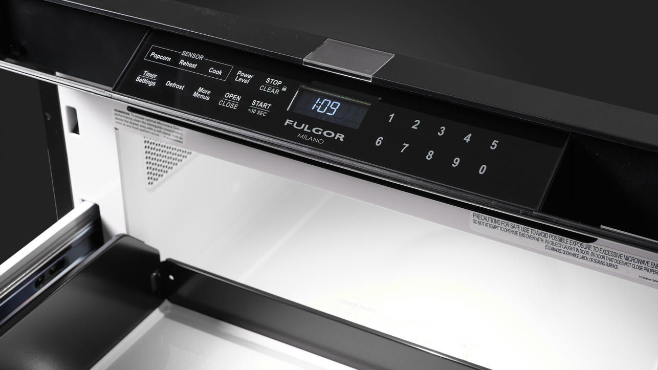 24" BUILTIN DRAWER MICROWAVE Fulgor Milano